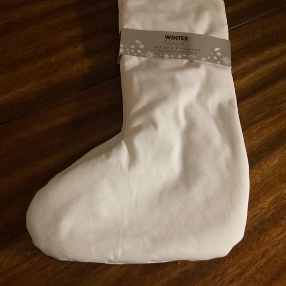 Winter Magic Set of 2 Stockings - Picture 2 of 2